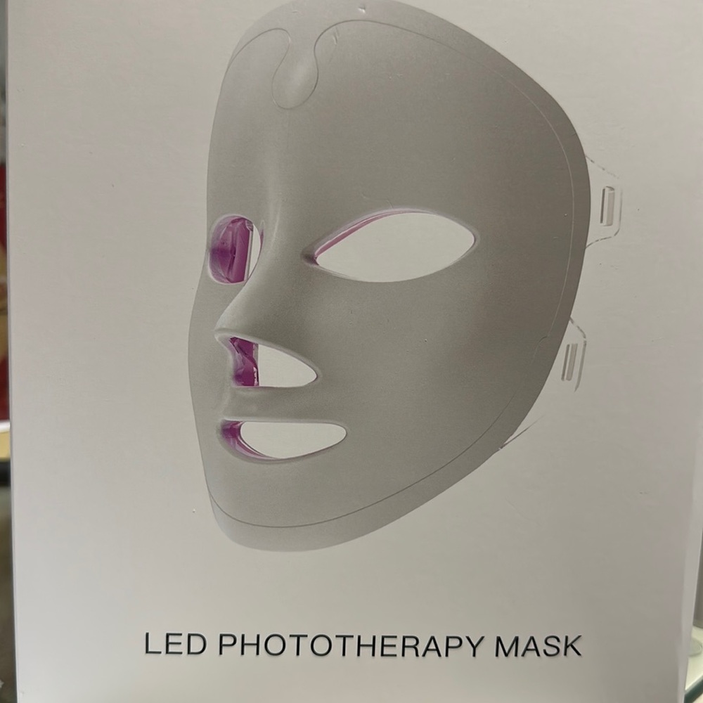NIB LED light phototherapy mask face